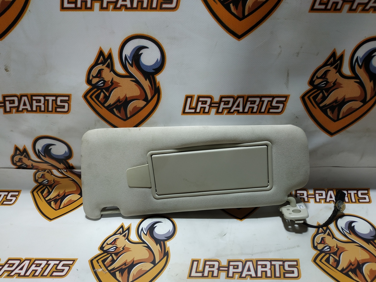 LR084838 Sun visor left Ivory RANGE ROVER EVOQUE (L538) 2011-2018 Used